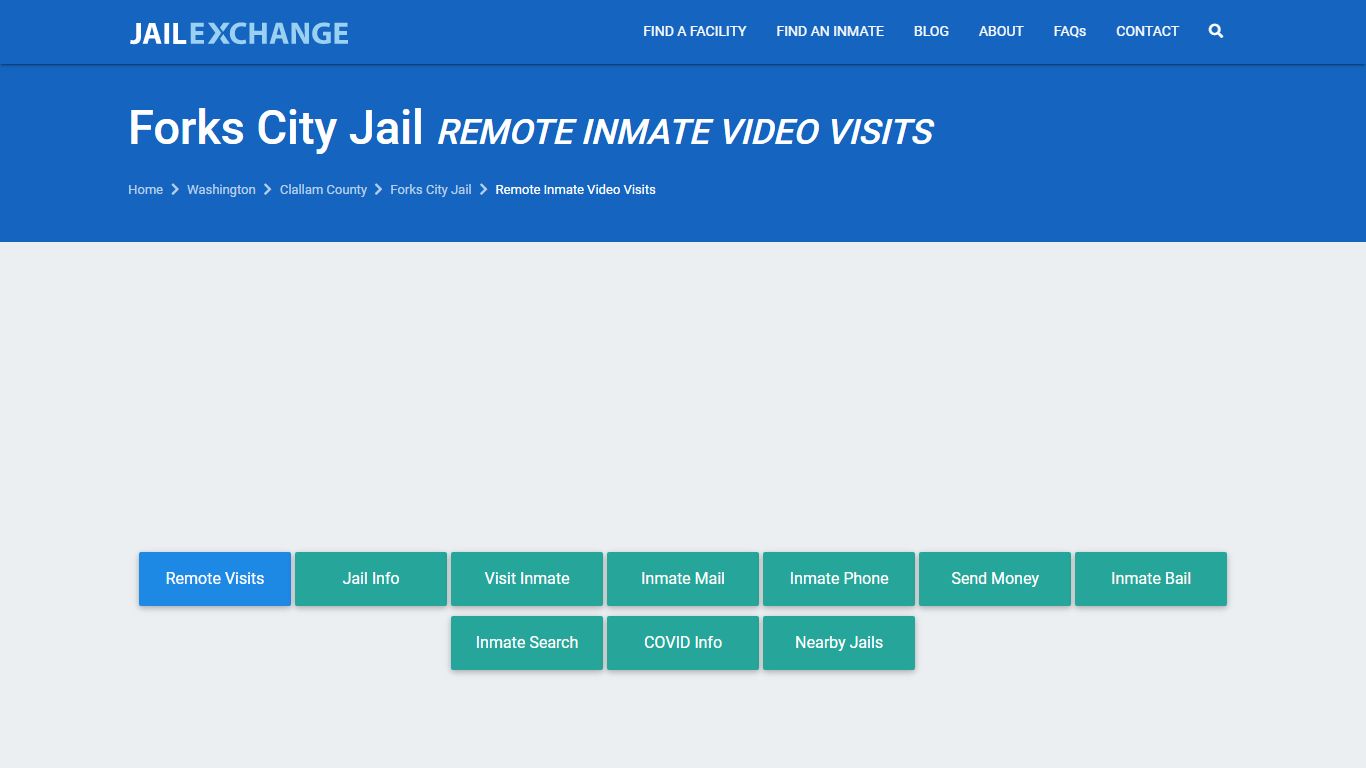 Remote Inmate Video Visitation in Forks City Jail | City ...